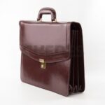 Pasta Executiva Ravenna - Couro Clássico Marrom CC 10x sem juros/Pix 15%desconto