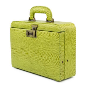 Maleta Médica Grenoble - Anaconda Lemon/ Forro Cobra CC 10x sem juros ou 15% desconto a vista