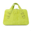 Maleta Médica Marseille - Couro Croco Lemon/Forro Cobra CC 10x sem juros ou 15%desconto a vista - Image 2