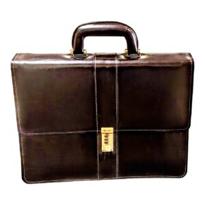 Pasta Executiva Taranto - Couro Clássico Marrom  Cc até 10x s/juros ou Pix 15%desconto