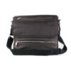 Bolsa tiracolo Manchester - Couro Fenix preto CC 10xsem juros /Pix 15%desconto