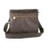 Bolsa tiracolo Bristol - Couro Fenix MARROM CC 10xsem juros /Pix 15%desconto