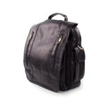 Bolsa Mochila Decatur - Couro Fenix PRETO CC 10xsem juros /Pix 15%desconto