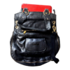 Bolsa feminina modelo Berna em couro bovino Preto, alça manual e tiracolo, CC 10xsem juros /Pix 15%desconto - Image 13