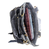 Bolsa feminina modelo Berna em couro bovino Preto, alça manual e tiracolo, CC 10xsem juros /Pix 15%desconto - Image 15