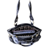 Bolsa feminina modelo Berna em couro bovino Preto, alça manual e tiracolo, CC 10xsem juros /Pix 15%desconto - Image 6