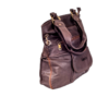 Bolsa feminina modelo Berna em couro bovino Marrom, alça manual e tiacolo, CC 10xsem juros /Pix 15%desconto - Imagem 9
