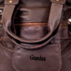 Bolsa feminina modelo Berna em couro bovino Marrom, alça manual e tiacolo, CC 10xsem juros /Pix 15%desconto - Imagem 6