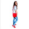 Bolsa feminina modelo Bergamo em couro bovino camurça Tan, alça tiracolo, CC 10xsem juros /Pix 15%desconto - Image 9
