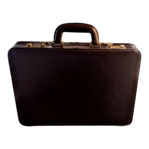 Maleta Notebook Palermo- Couro Classico Marrom/Forro veludo CC 10xsem juros/, Pix 15% desconto