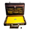 Maleta Notebook Palermo- Couro Classico Marrom/Forro veludo CC 10xsem juros/, Pix 15% desconto - Image 12