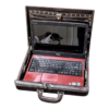Maleta Notebook Milano - Couro Jacaré Marrom/Forro Xadrez Cc 10x sem juros/Pix 15% desconto - Image 11