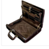 Maleta Notebook Milano - Couro Clássico Marrom/Forro Veludo Café CC 10x sem juros/Pix 15% desconto - Image 9