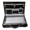 Maleta Notebook Napole - Couro Classico Preto-Alça tiracoloCC 10X sem juros/Pix 15%desconto - Image 8