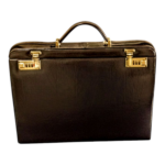 Maleta Notebook Napole - Couro Classico Marrom-Alça tiracoloCC 10X sem juros/Pix 15%desconto