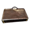 Maleta Notebook Milano -Alça tiracolo- Couro  Marrom/Forro Veludo Café Cc 10x sem juros/Pix 15%desconto - Image 2