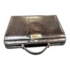 Maleta Notebook Milano -Alça tiracolo- Couro  Marrom/Forro Veludo Café Cc 10x sem juros/Pix 15%desconto - Image 6