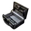 Maleta Médica Cannes - Couro Jacaré Preto/Forro Veludo CC 10x sem juros/Pix 15% desconto - Image 9