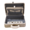 Maleta Médica Verona - Couro Jacaré Branco/Forro Veludo CC 10x sem juros/Pix 15%desconto - Image 7