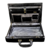 Maleta Notebook Roma - Couro Croco Preto/Forro xadrez CC 10x sem juros/Pix 15%desconto - Image 10