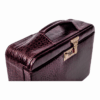 Maleta Médica Cannes - Couro Jacaré Burgundy/Forro Veludo CC 10xsem juros/Pix 15% desconto - Image 2