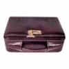 Maleta Médica Cannes - Couro Jacaré Burgundy/Forro Veludo CC 10xsem juros/Pix 15% desconto - Image 4