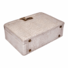 Maleta Médica Grenoble - Couro Jacaré Branco/Forro Veludo CC 10x sem juros/Pix 15% desconto - Image 3