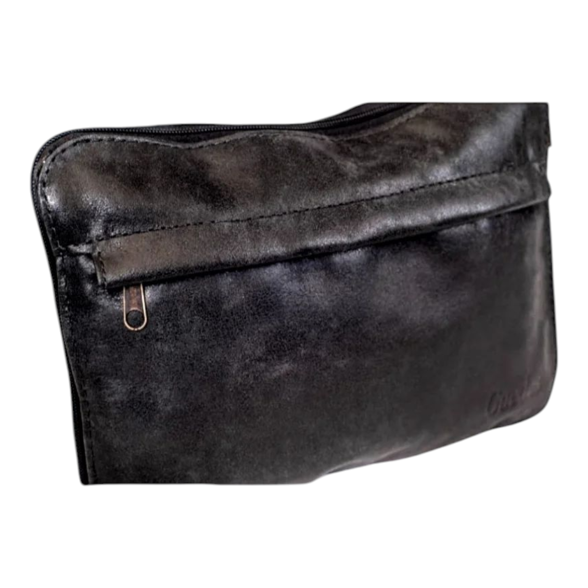 Pasta Envelope  Zurick - Couro Selvagem Preto CC 10xsem juros/Pix 15%desconto (cópia) (cópia)