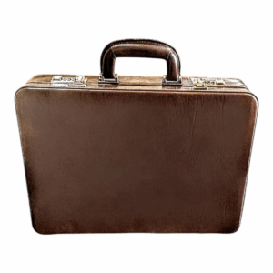 Maleta Notebook Tarento - Couro Clássico Café/Forro Veludo CC 10xsem juros/Pix 15% desconto