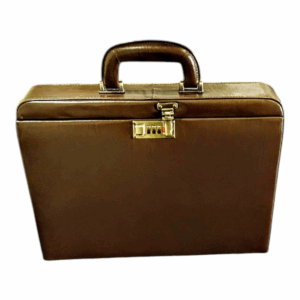 Maleta Médica Veneza - Couro Clássico Café/Forro Veludo CC 10x sem juros/Pix 15% desconto (cópia) (cópia)