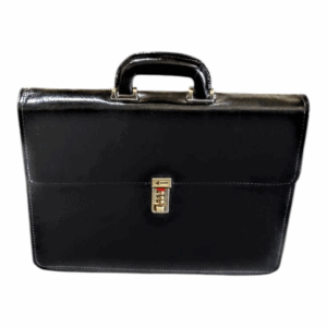 Pasta Executiva Brescia - Couro Clássico Preto CC 10x sem juros/Pix 15% desconto