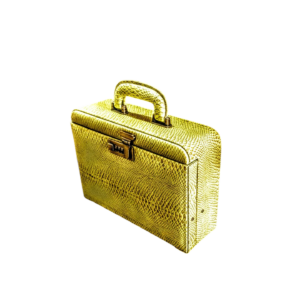 Maleta Médica Grenoble - Anaconda Lemon/ Forro Cobra CC 10x sem juros ou 15% desconto a vista