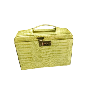 Maleta Médica Cannes - Couro Croco Lemon CC 10x sem juros ou 15% desconto a vista