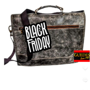 Maleta Notebook Bari - Couro  vintage Dark/Forro tecido CC 10x sem juros ou 15% desconto a vista