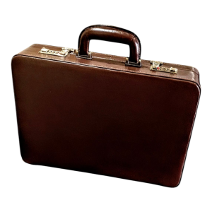 Maleta Notebook Palermo- Couro Classico Café/Forro veludo  CC 10xsem juros/Pix 15%desconto