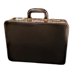 Maleta Notebook Siena - Couro Clássico Marrom Forro Veludo CC 10x sem juros ou 15% desconto a vista